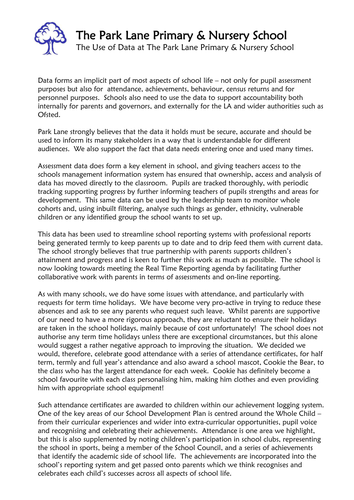 Teachers TV: Using Pupil Data - In Primary School