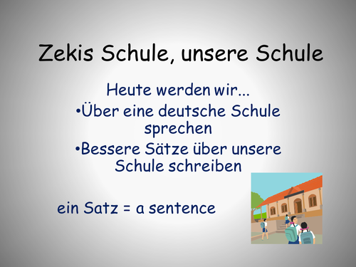 Zekis Schule, unsere Schule