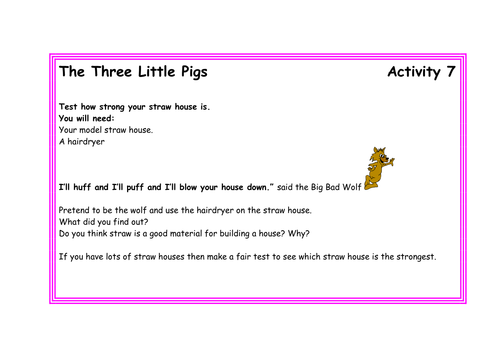The Three Little Pigs Teaching Resources