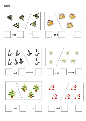 Christmas addition and subtraction