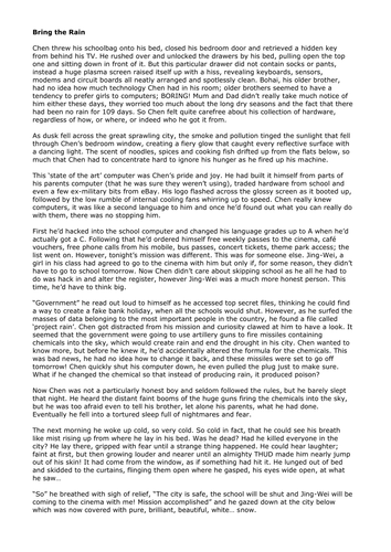 Y4 Narrative Unit 3 – Stories from other cultures