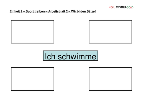 Die Gesundheit :Einheit 2 -Treibst du Sport? Welsh