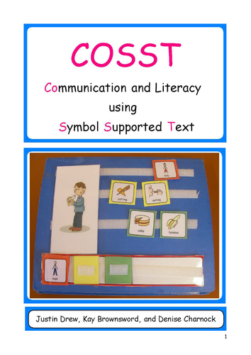 Symbol supported text leaflet- Widgit