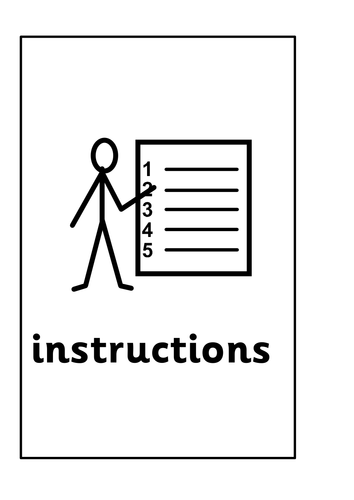 Instructions- Widgit