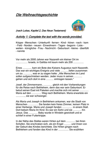 Von Nazareth nach Bethlehem/Weihnachten