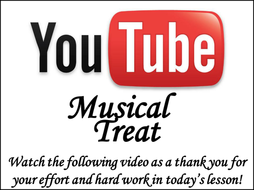 'YouTube Musical Treat' Powerpoint Template
