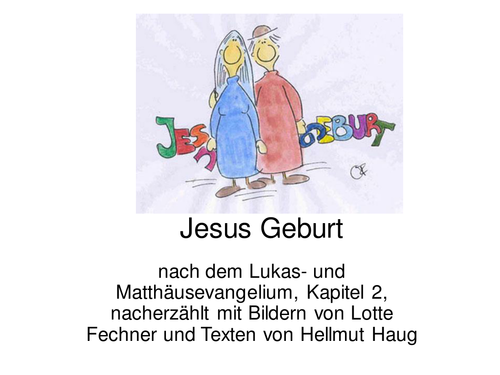The Christmas Story in German
