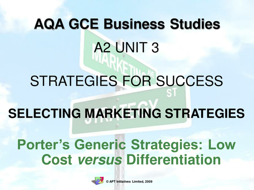 Low Cost vs Differentiation