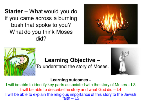 Moses lesson