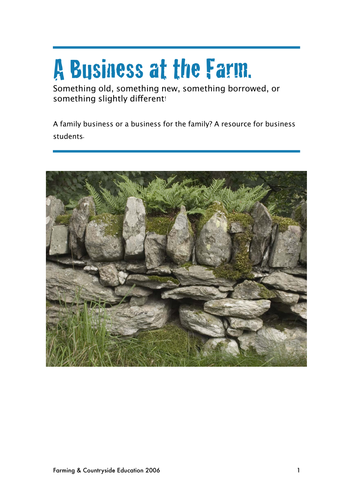 A Business at the Farm