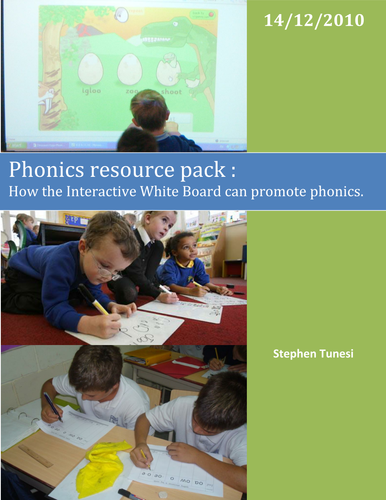 Phonics - make your own IWB activities