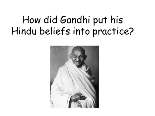 Gandhi lesson