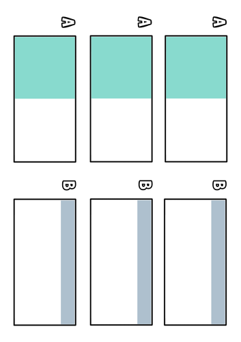 Equivalent Fractions - practical exploration