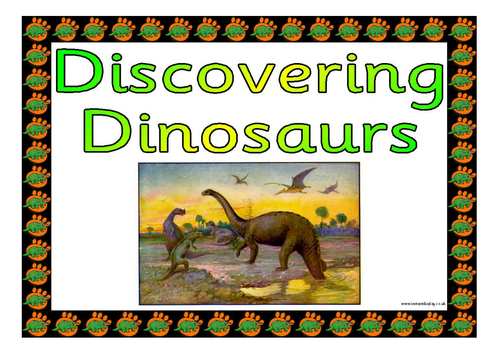 Dinosaurs Posters