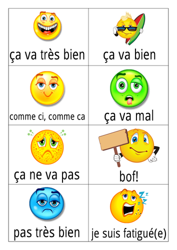 French Greetings - How are you?