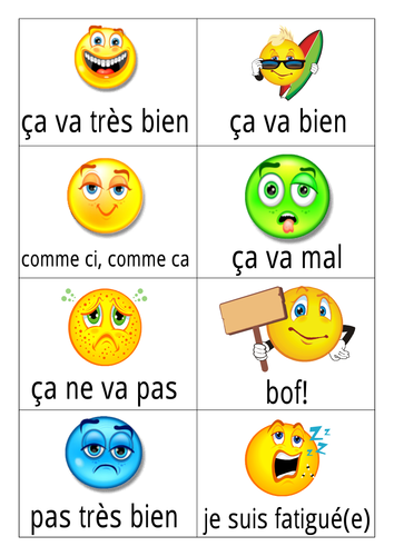 French Greetings - How are you? | Teaching Resources