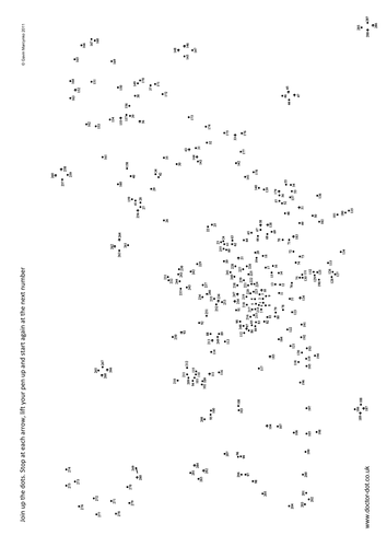 Another Dot-to-Dot Puzzle - Maths Game