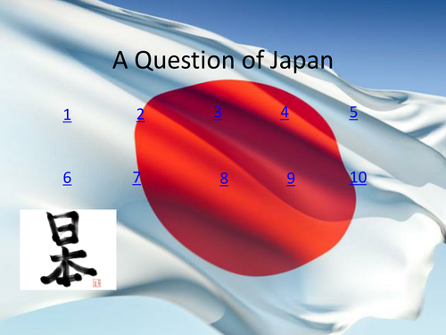 A Question of Japan