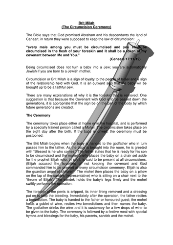 Brit Milah