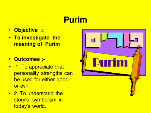 Purim and Esther