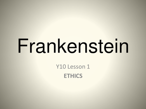 Introduction to Frankenstein