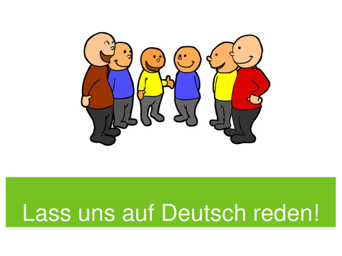 Group Talk for Yr9 German beginners