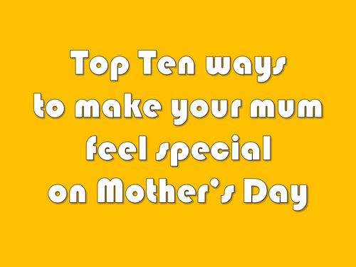 Mother's Day Assembly