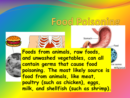 what is food poisoning definition class 8