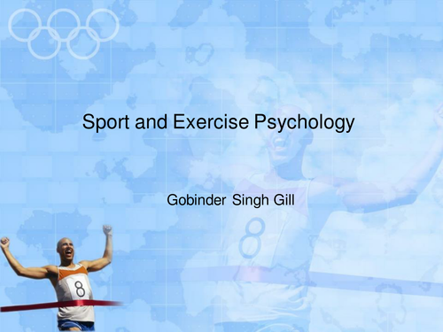 Sport and Exercise Psychology