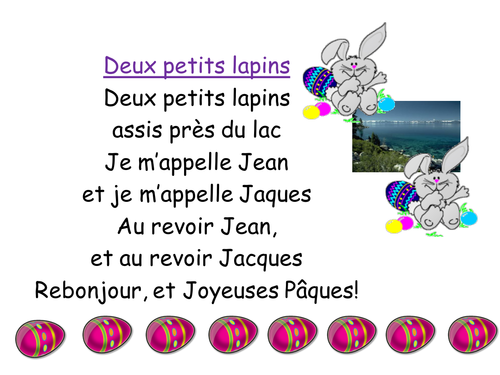 Deux petits lapins