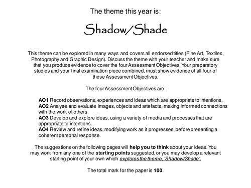 Shadow/Shade