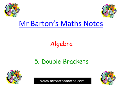 Notes - Algebra - 4. Solving Linear Equations