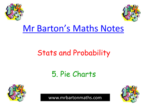 Notes - Stats & Probability-Pie Charts. Powerpoint
