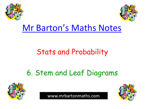 Notes - Stats & Probability-Stem & Leaf.Powerpoint