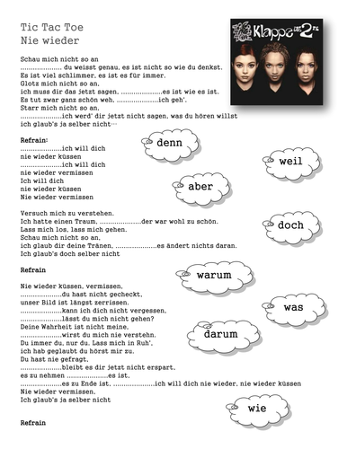 German songs - booklet 3 (girl power)