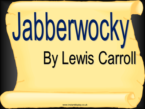 Jabberwocky Powerpoint Presentation: Animated