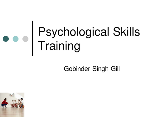 Psychological Skills in Sport