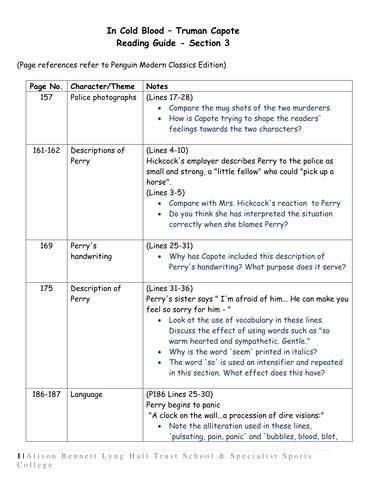 Truman Capote Rhetorical Analysis