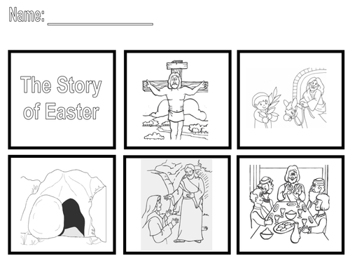 the easter story sequence the story teaching resources