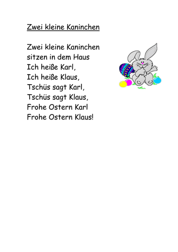 Zwei kleine Kaninchen