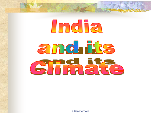 Indian Climate