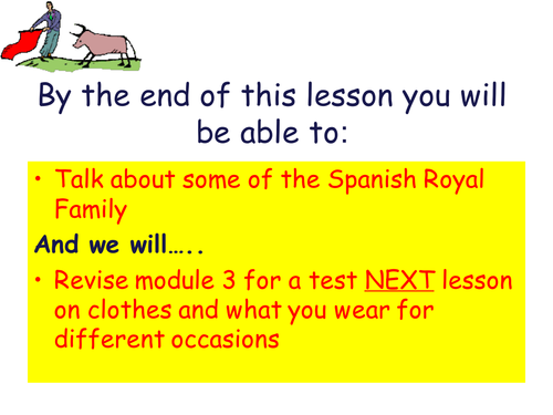 La Familia Real and Revision of clothes Listos 2