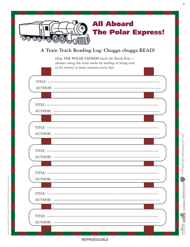 Y2 Polar Express Creative Week Teaching Resources
