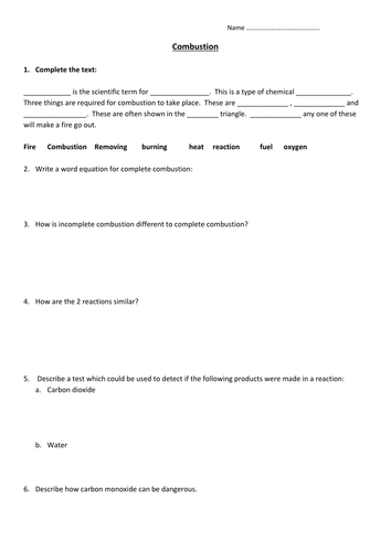 combustion-worksheet-teaching-resources