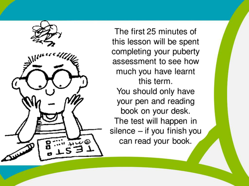 Puberty - Scheme of Work Key Stage 3
