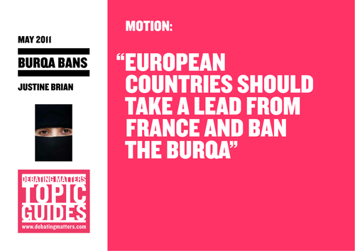 Debating Matters Competition - Burqa Bans