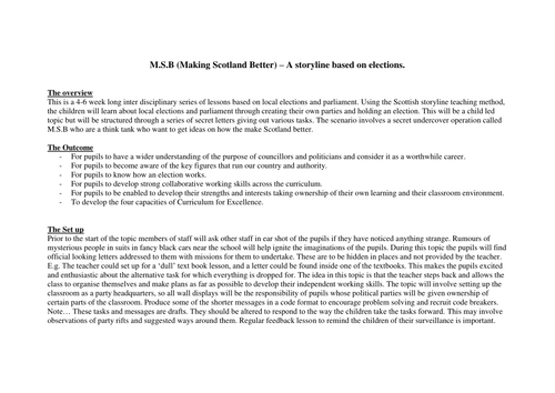 Elections topic (Scottish Parliament)