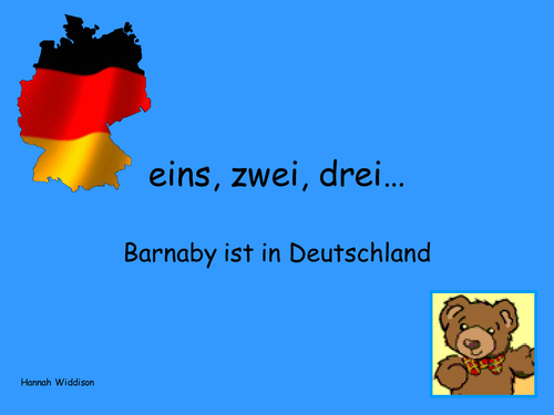 Barnaby Bear in Germany