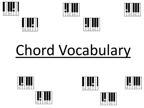 Chord Vocabulary