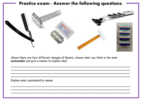 AQA Resistant Materials Practice Exam Questions